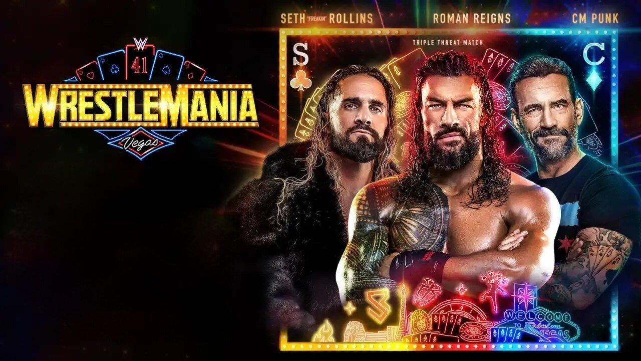 عرض WWE WrestleMania 41 Night 1 بالتعليق العربي